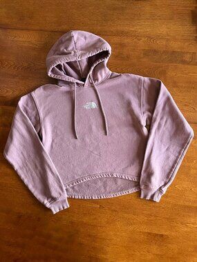 The North Face pink Hi Lo Hoodie XS